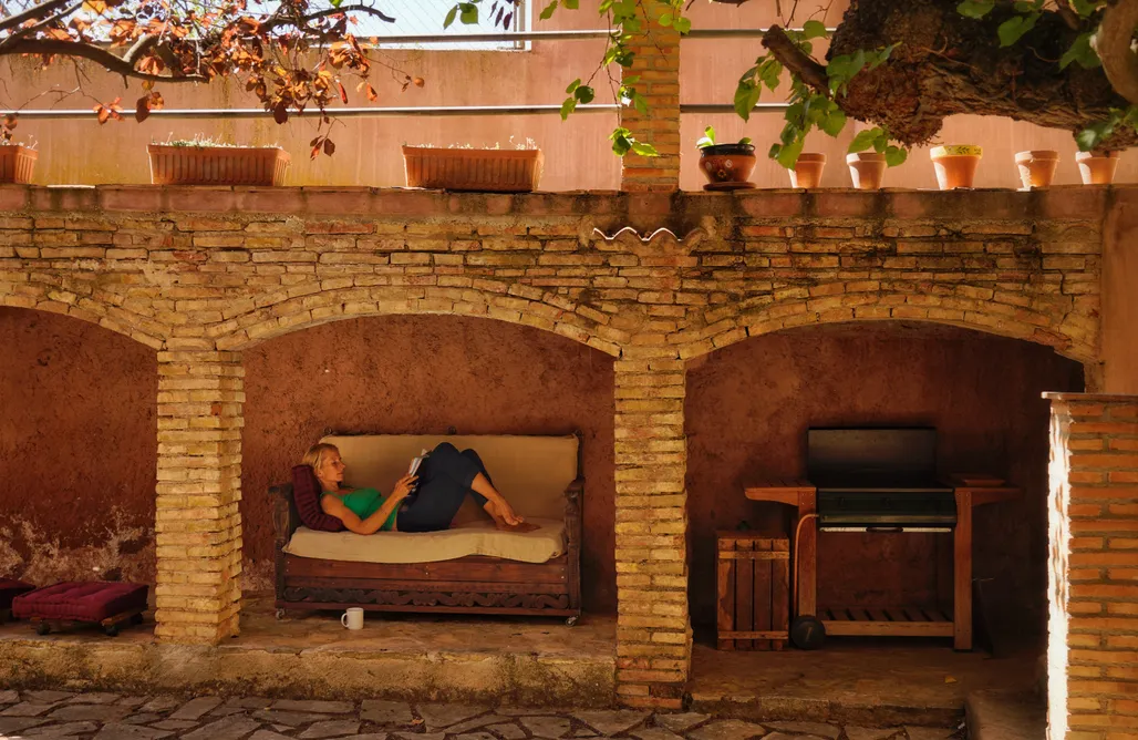 Double room @ Stone & Woods Villa AlohaCamp