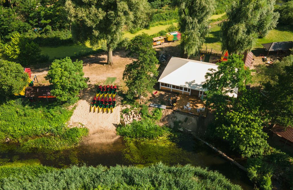 Camping Gdańsk Miejsce kamperowe - nad rzeką Wełną 3