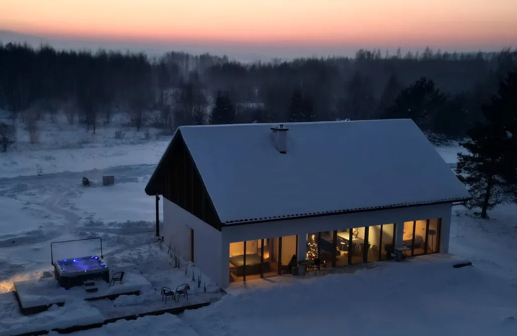 AlohaCamp accommodation Warmińska Polana - Dom w sercu natury Gietrzwałd 1