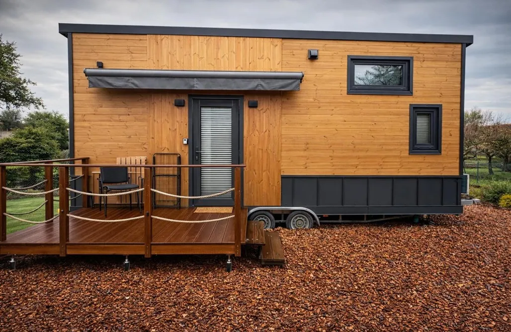 Alojamiento Alemania *Tiny con Sauna Buddy* K&E Tiny-Asentamiento 2