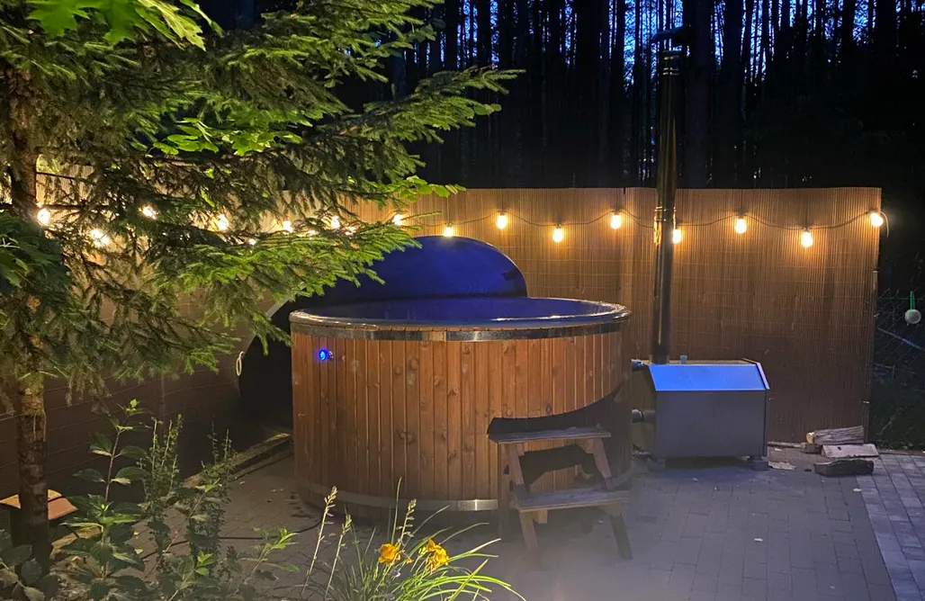 Gdzie Pojechać Na Rocznicę Ślubu W Polsce Chata przy lesie - sauna i balia 3