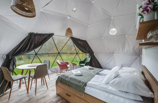 Zdjęcie obiektu Biała Czapla Glamping z Balią nad jeziorem Czorsztyńskim 