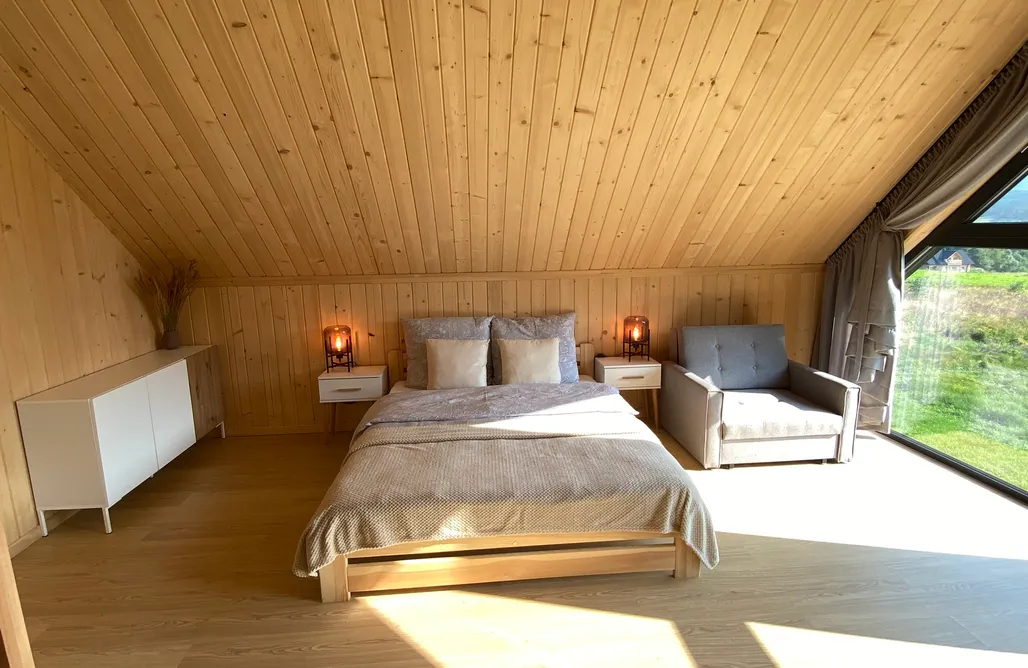 AlohaCamp Love Wysove Domek z antresolą 3