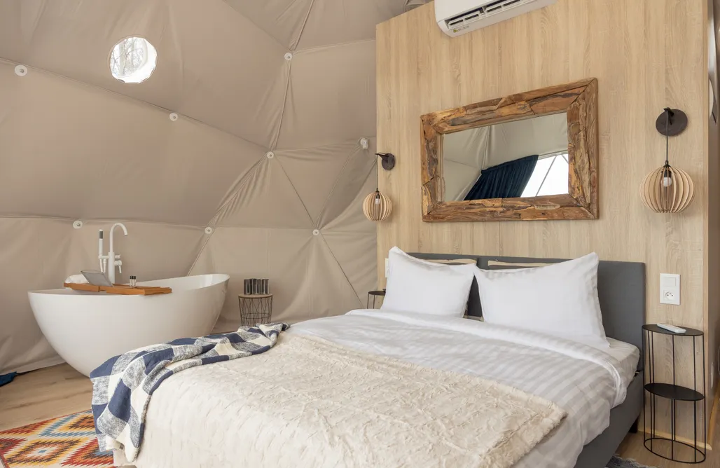 AlohaCamp Namiot Premium 8 - Fortuna z jacuzzi (jacuzzi dostępne od 15.04 - 31.10) 3