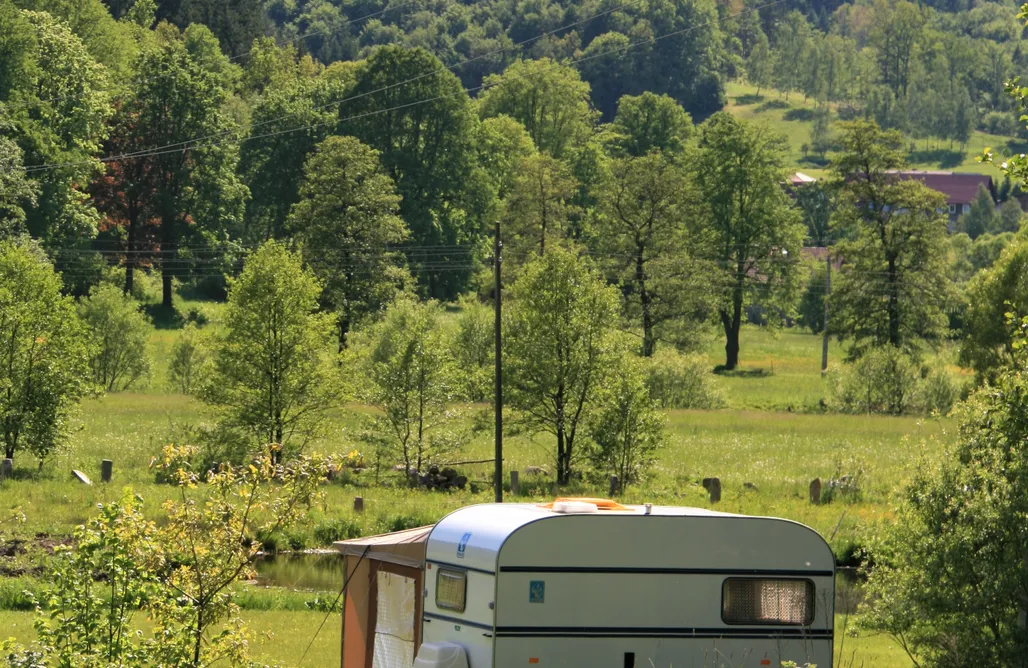 Sława Pole Namiotowe Dom Sokolik camping for Camper, Caravan, Campingbus or Tent 1