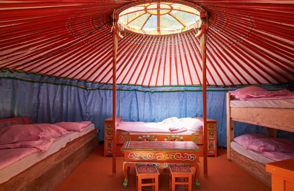 AlohaCamp Jurte am Feld 2