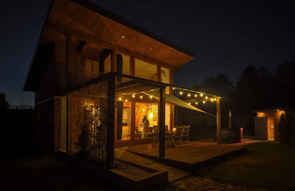 AlohaCamp Villa Prestige Black z sauną i banią  cenie na wyłączność 2