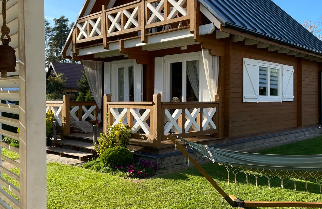 Domki Szczecin Drewniany domek nad Miedwiem 3