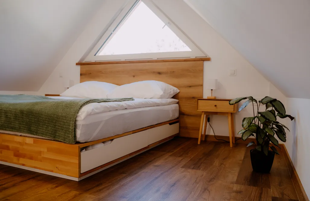 AlohaCamp Dom Premium, blisko jeziora, ogrodzony, palenisko, widok na lasek, SPA, kajaki 4