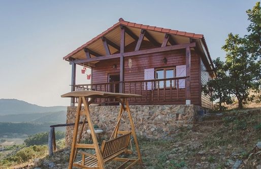 Casa Rural Sierra de Huelva Cabaña Violeta 2