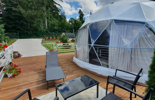 Zdjęcie obiektu Hain Glamp Karkonosze - namiot z jacuzzi i sauną