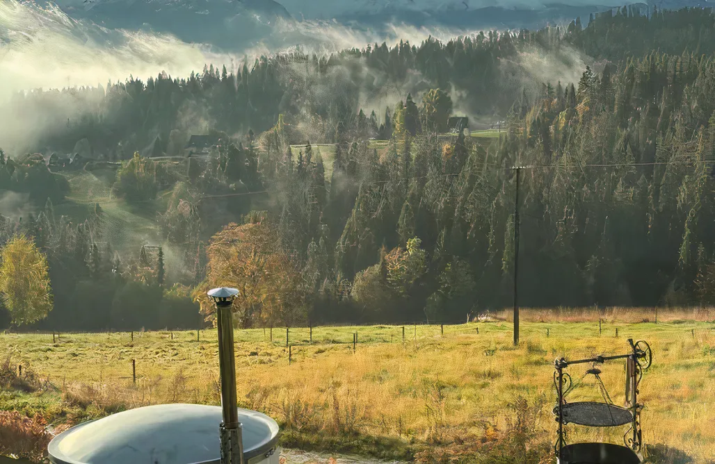 Sielsko Anielsko Góry Sauna i Jacuzzi AlohaCamp