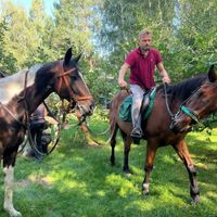 Mikołaj gospodarz Ackermannia Domki Wakacyjne