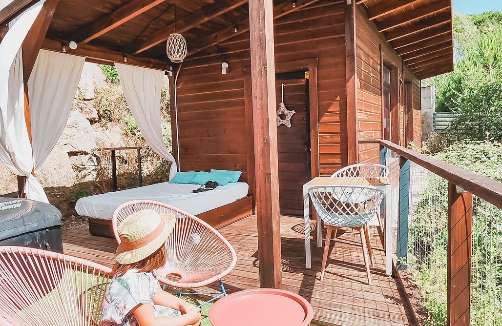 AlohaCamp accommodation NidoGredos, Cabañas Ecológicas de Diseño 2