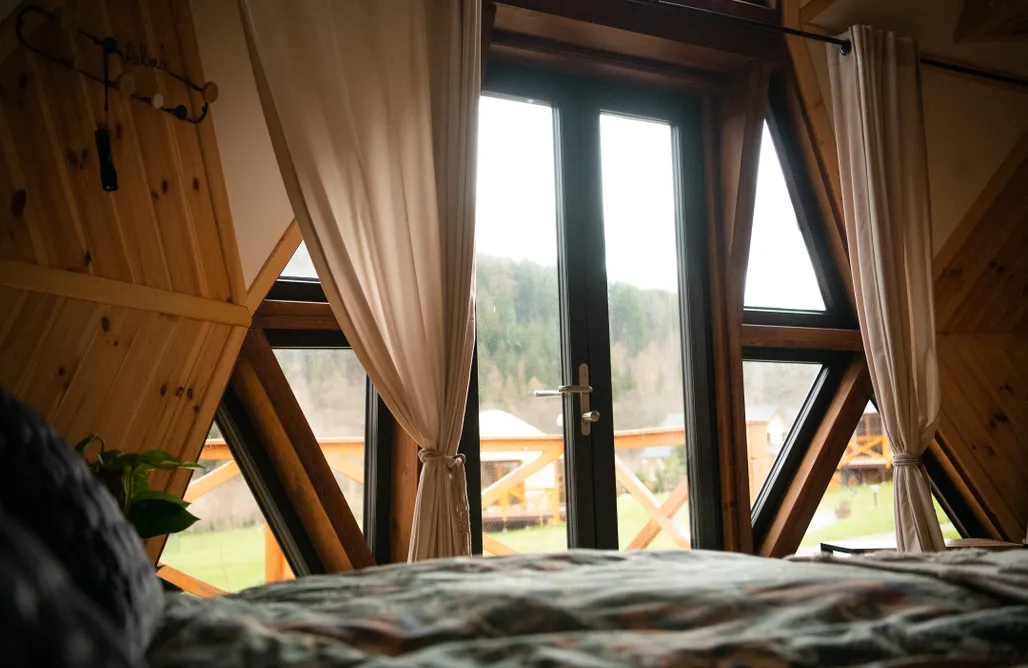 AlohaCamp Całoroczny domek kopułowy Żywioł Ziemi 2