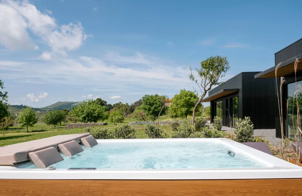 alojamientos AlohaCamp Cottage di campagna con jacuzzi privata 5