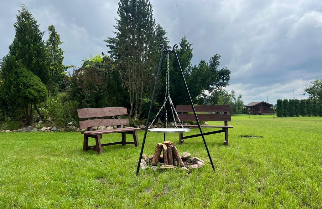 noclegi AlohaCamp Uroczysko Łąkowe – domki wśród łąk nad Kanałem Iławskim 4