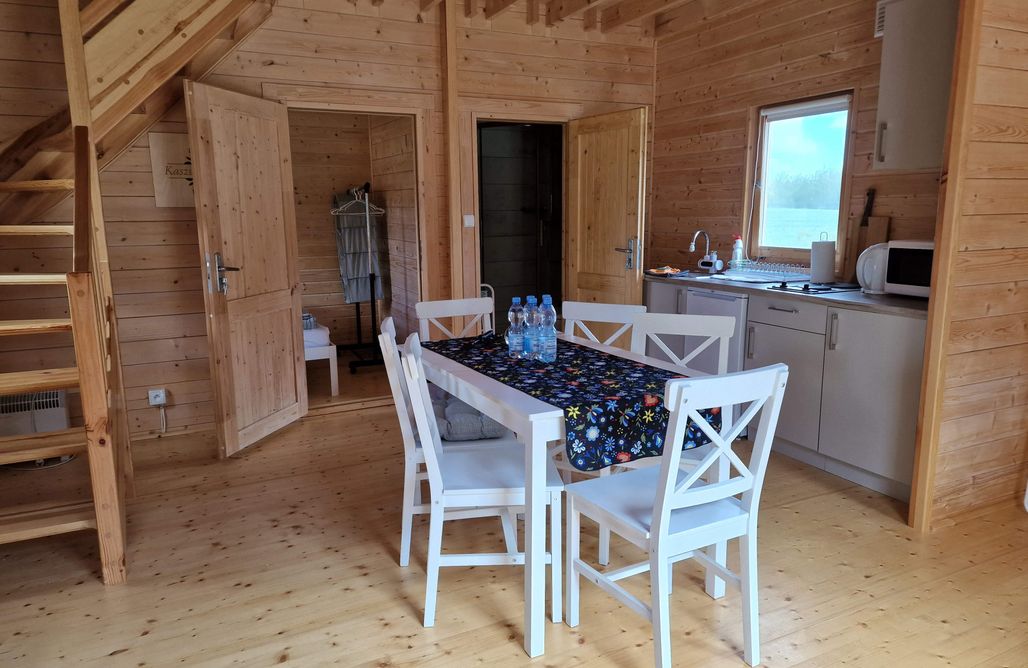 AlohaCamp Domek z kominkiem 3