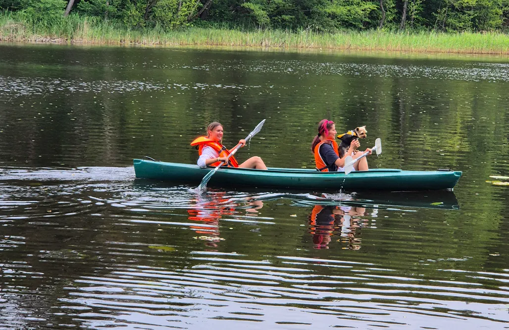 Pole campingowe Karkonosze Miejsce kamperowe - Pole kempingowe Łasko nad Jeziorem Okrągłe 1