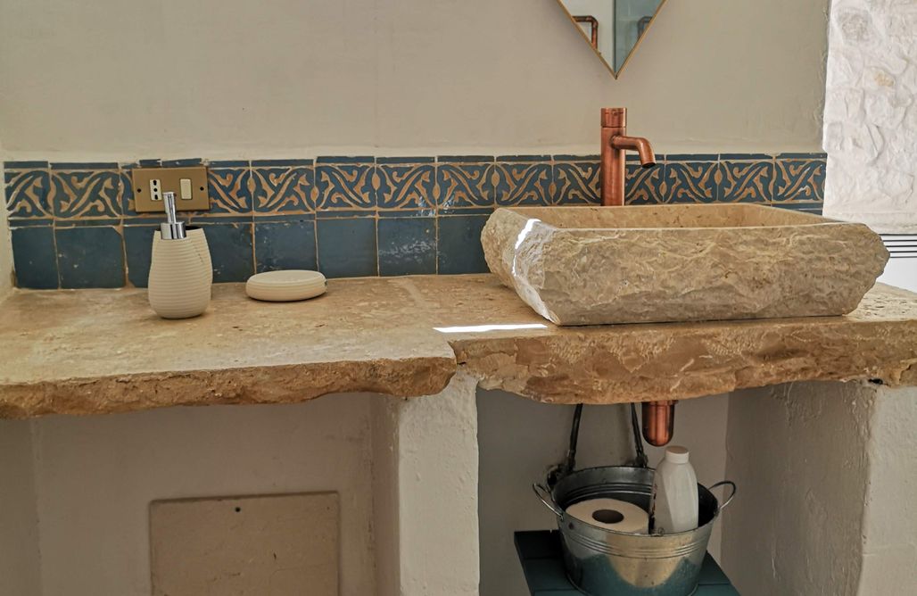 Alloggio AlohaCamp Eremo di San Giusto - Trullo immerso nella natura vista mare 1