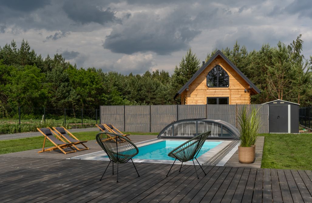 noclegi AlohaCamp Polna Osada Nadkole III Poolside 2