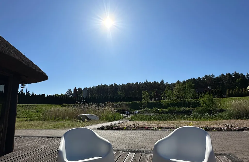 Glamping Podlaskie Chatka nad stawem  1