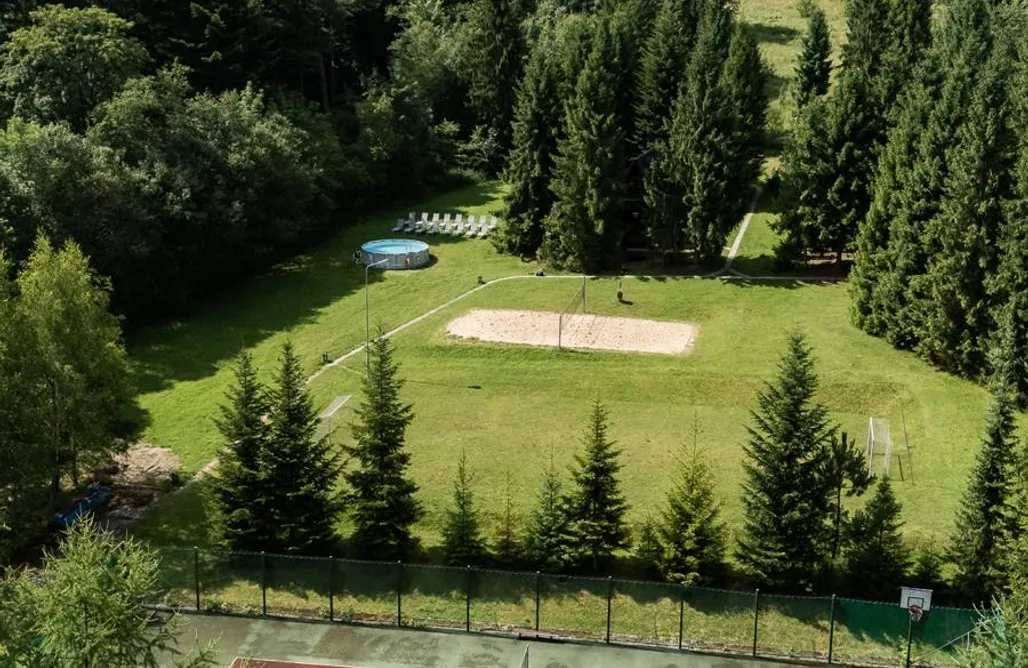 Polańczyk noclegi z wyżywieniem Ukryta Leśna Sielanka z jacuzzi 1