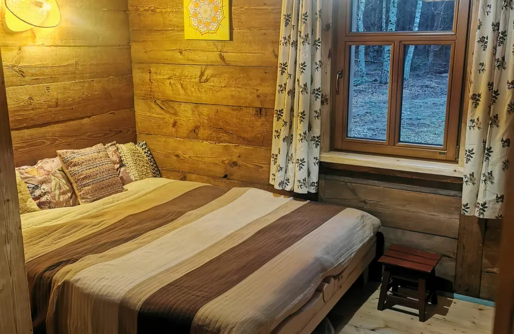 AlohaCamp Biały las Magiczna stara Chata 2