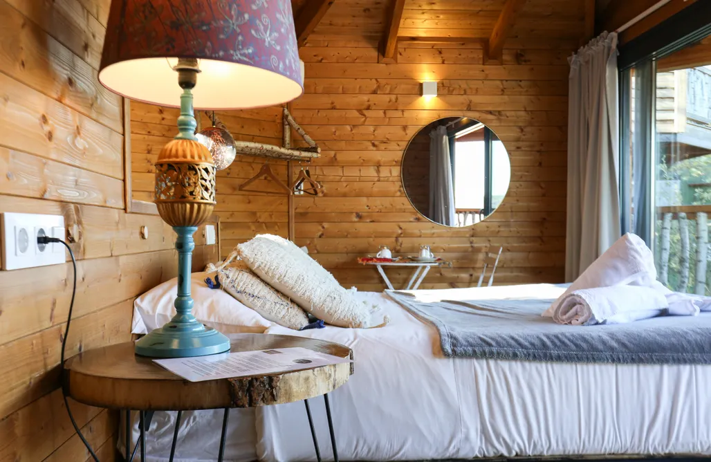 alojamientos AlohaCamp Les Suites: Cabañas en Montseny 4