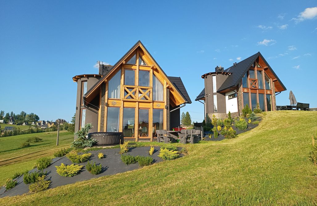 noclegi AlohaCamp Lux Houses domki z widokiem na góry  3