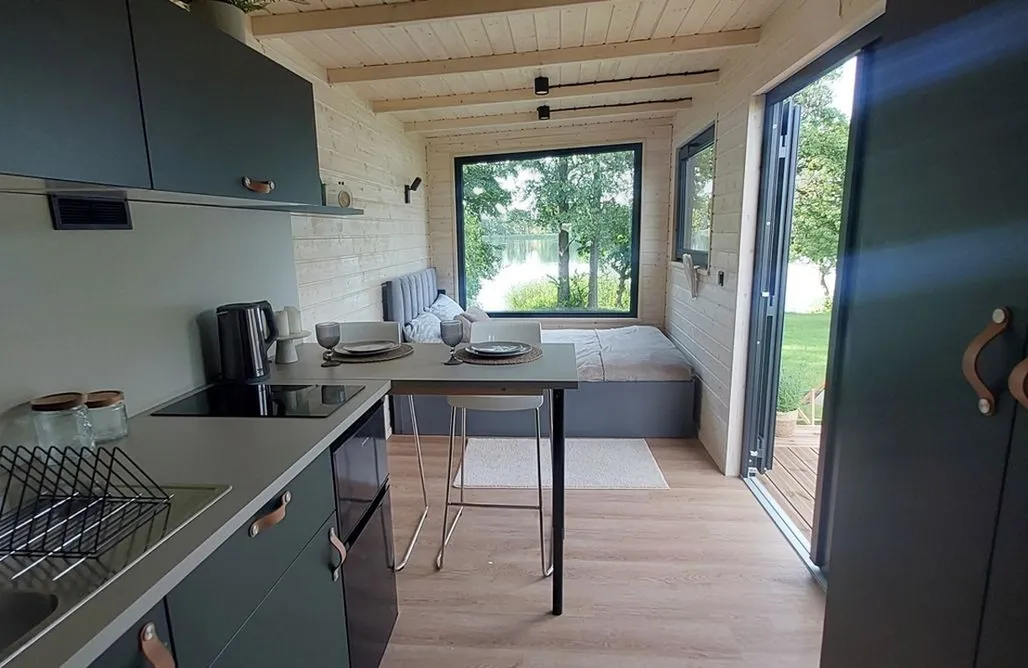 noclegi AlohaCamp Tiny Krajna - Kameralny Tiny House nad Jeziorem Sławianowskim Wielkim 4