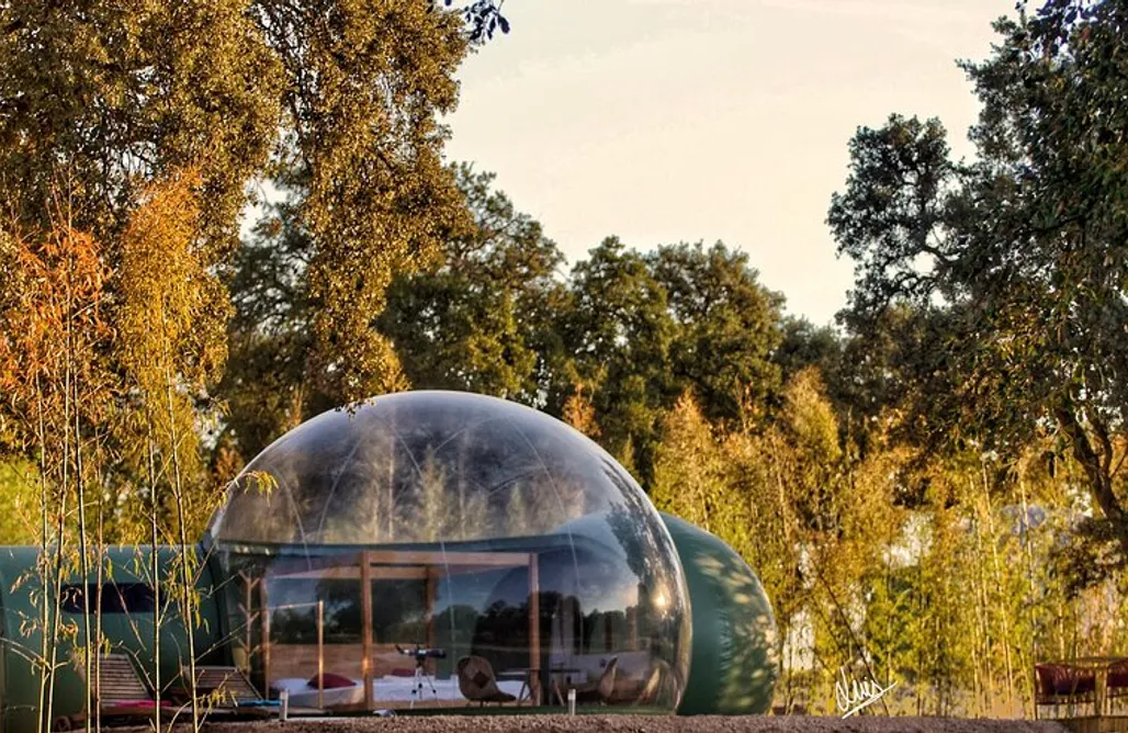 noclegi AlohaCamp Burbuja con hidromasaje - El Toril Glamping Experience  3
