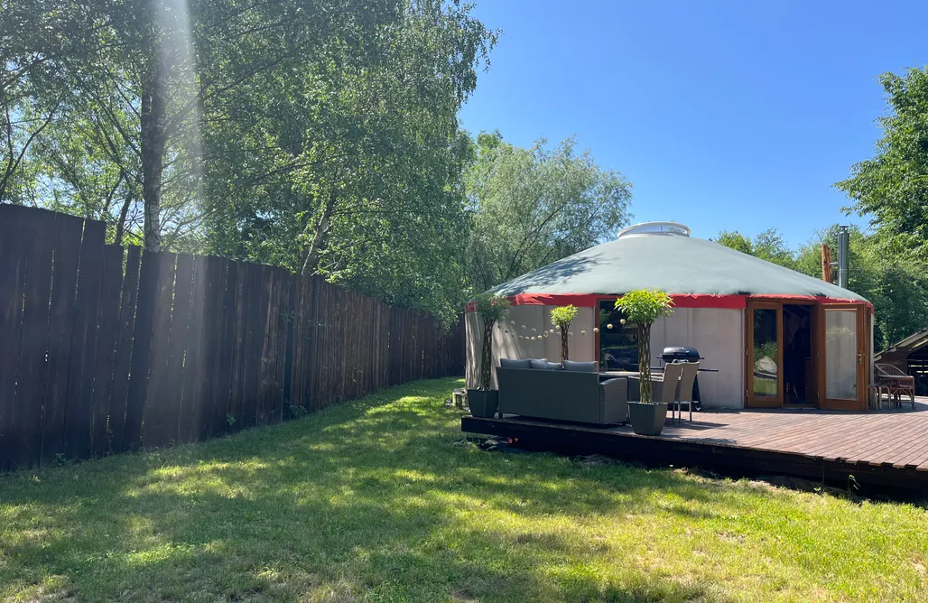 AlohaCamp accommodation Jurta Zacisze Stodolnia  5