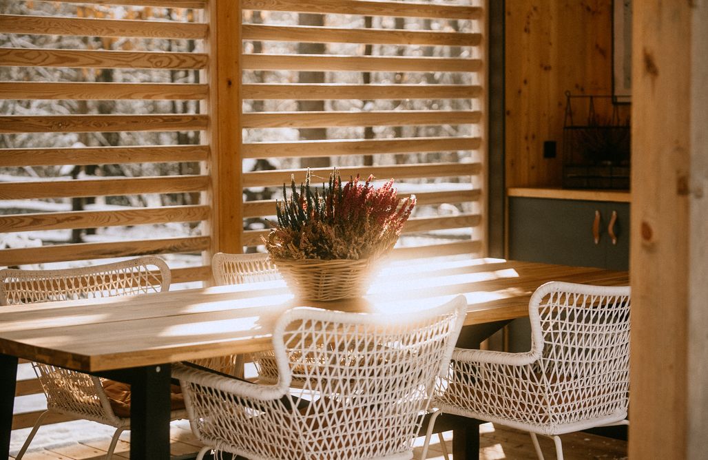 AlohaCamp accommodation Patoki. Dom i las. 4