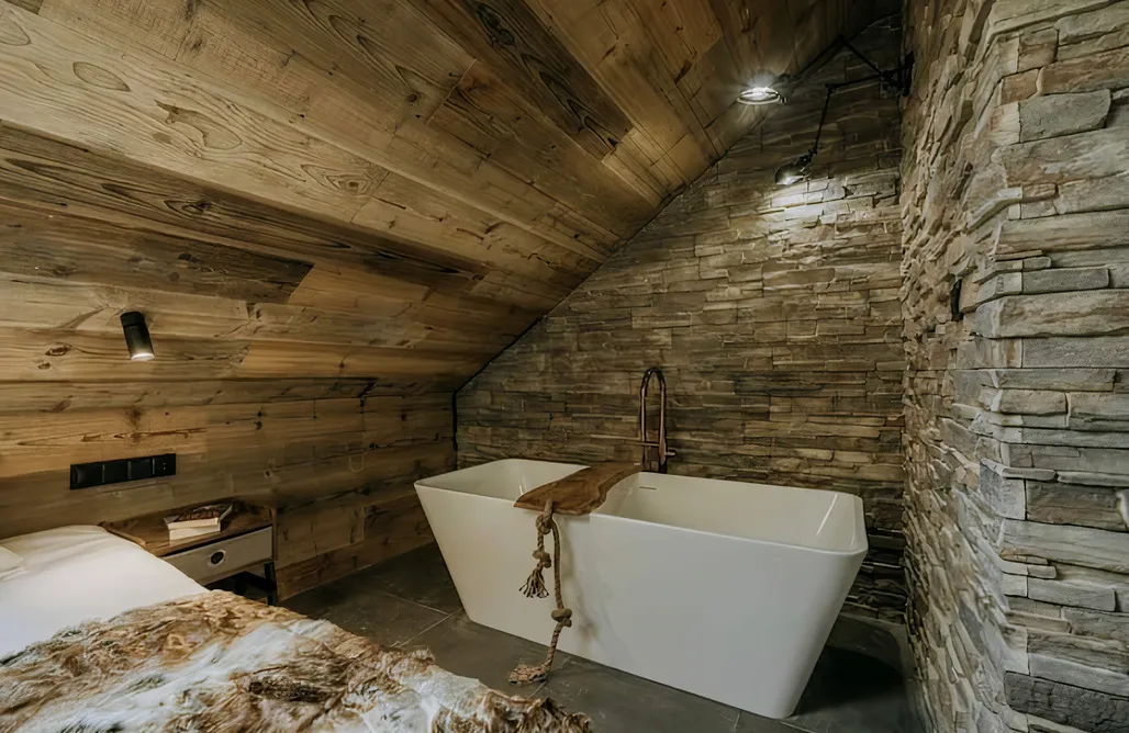 AlohaCamp Luxury Chalet Kajmer - Apartament 6-9 os. z sauną  4