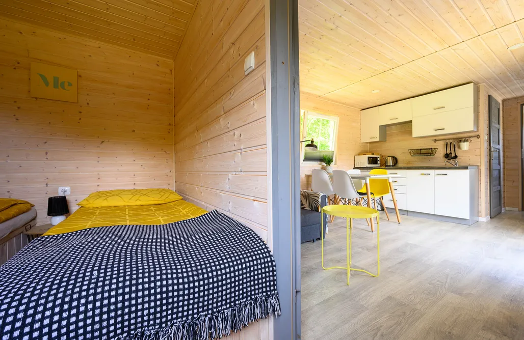 AlohaCamp Domek komfort z jacuzzi 4A 2