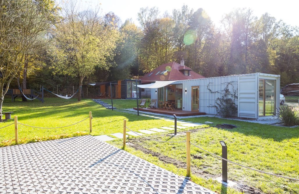 Glamping Nałęczów Kazielnik – Designerski nocleg w kontenerze wśród lessowych wąwozów 2