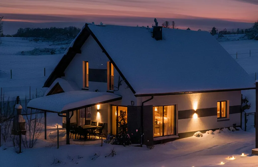 With Sauna Chwilo Trwaj dom z jacuzzi 1