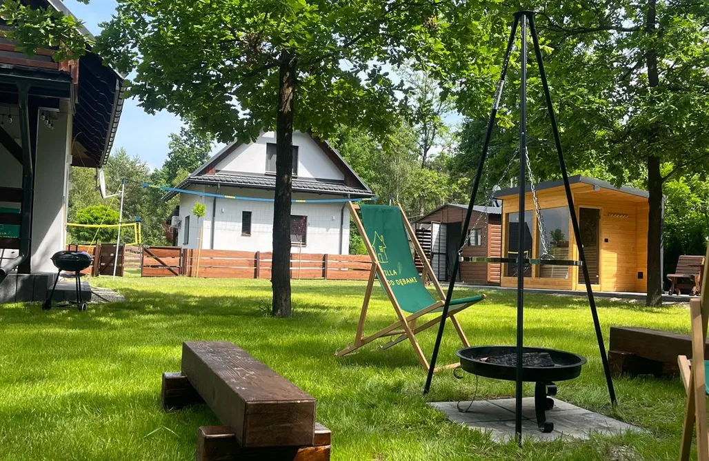 noclegi AlohaCamp Willa Pod Dębami II - z balią oraz sauną na wyłączność nad Zalewem Chańcza 5