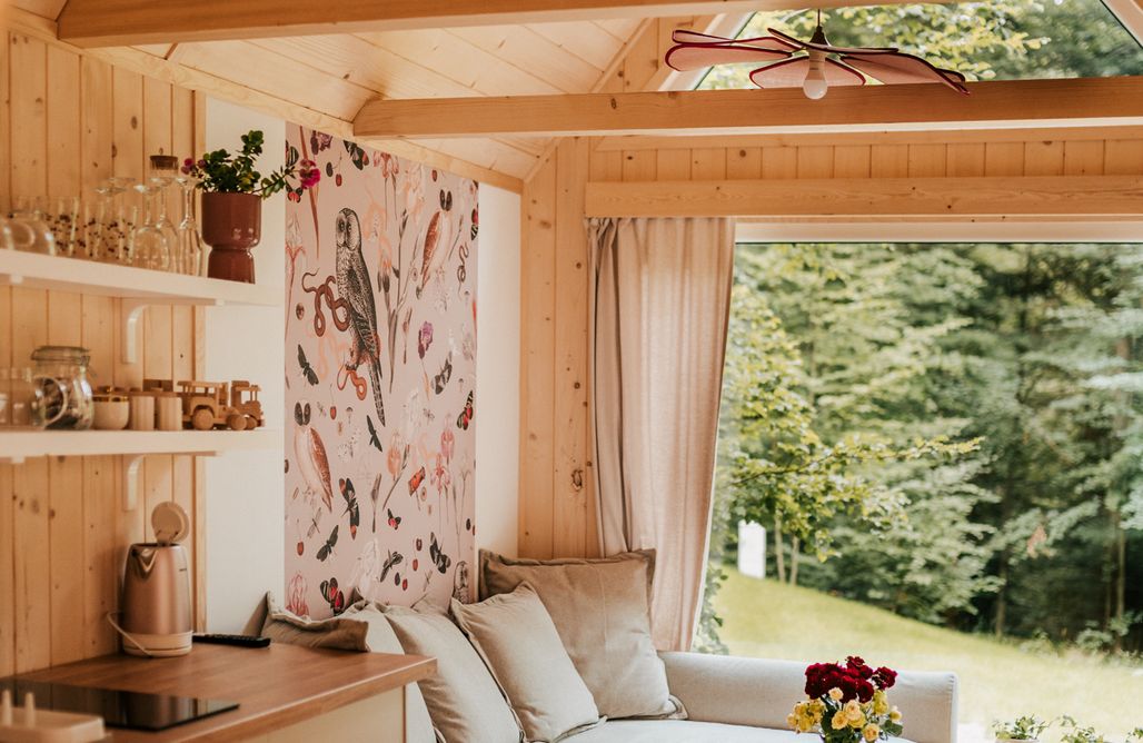 Tiny nad potkiem AlohaCamp