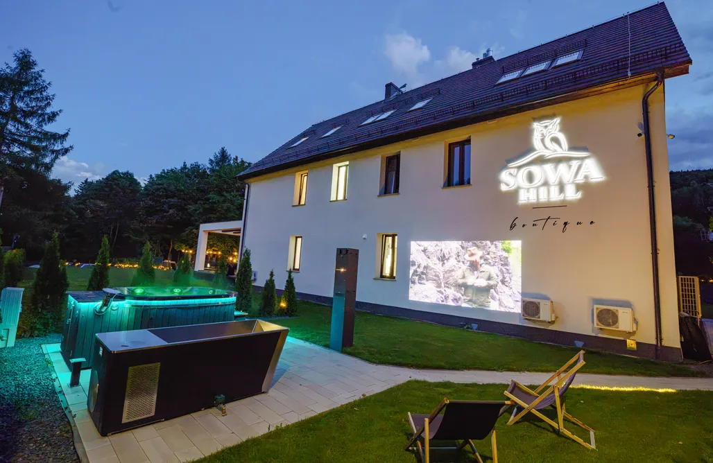 ubytovanie AlohaCamp Sowa Hill SPA – jacuzzi, sauna, ľadová kaďa, Soví hory 5