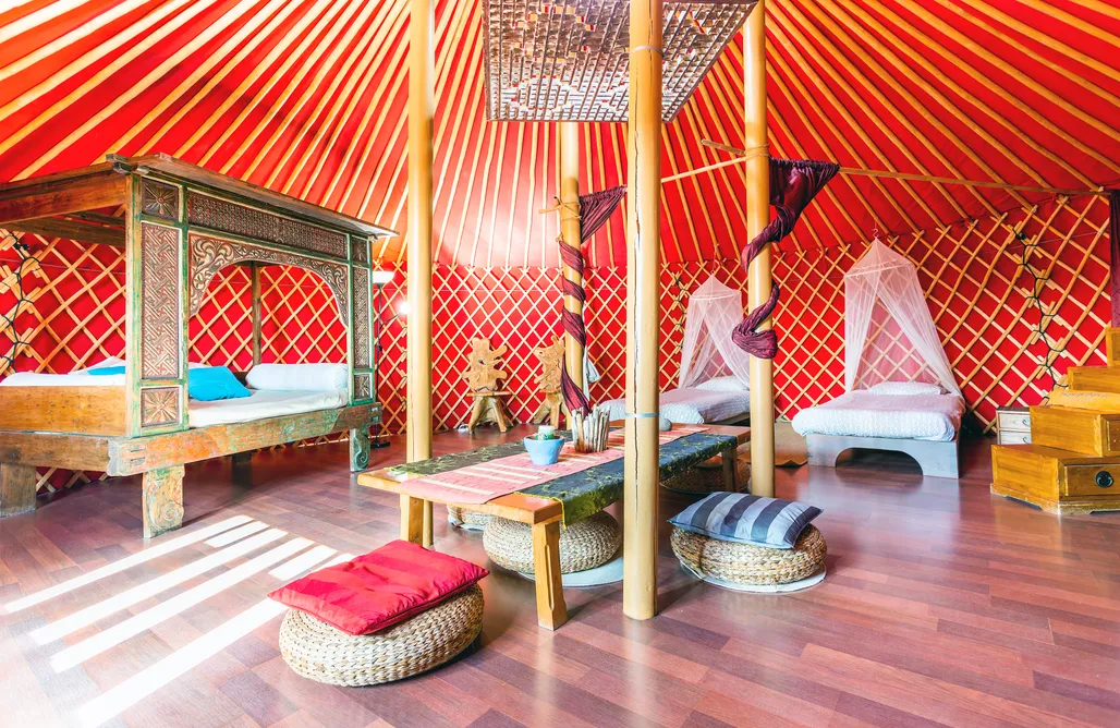 AlohaCamp Eco Luxury Yurt Suite 3