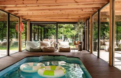 Imagen de Casa PolanaSłowikowa todo el año, piscina climatizada, jacuzzi, sauna, chimenea