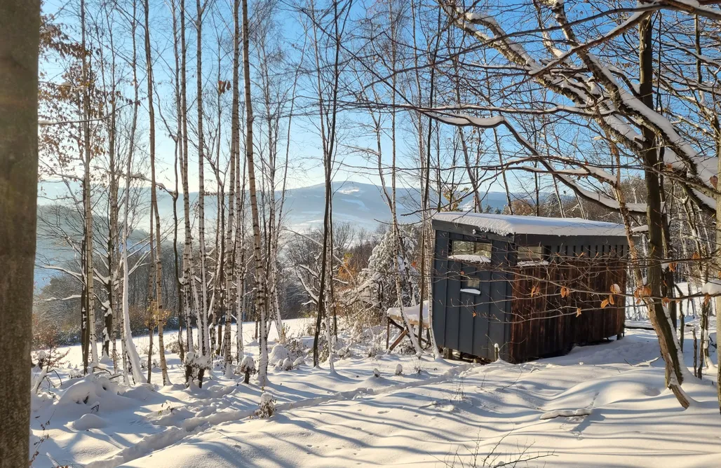Jezioro Rożnowskie Noclegi Siedlisko Ogródek The Tiny House 2