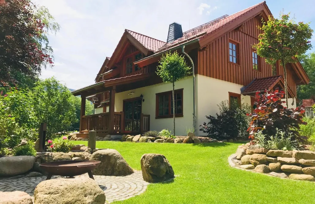 AlohaCamp accommodation Luxus Chalets zum Ilsetal mit Kamin & Sauna 5