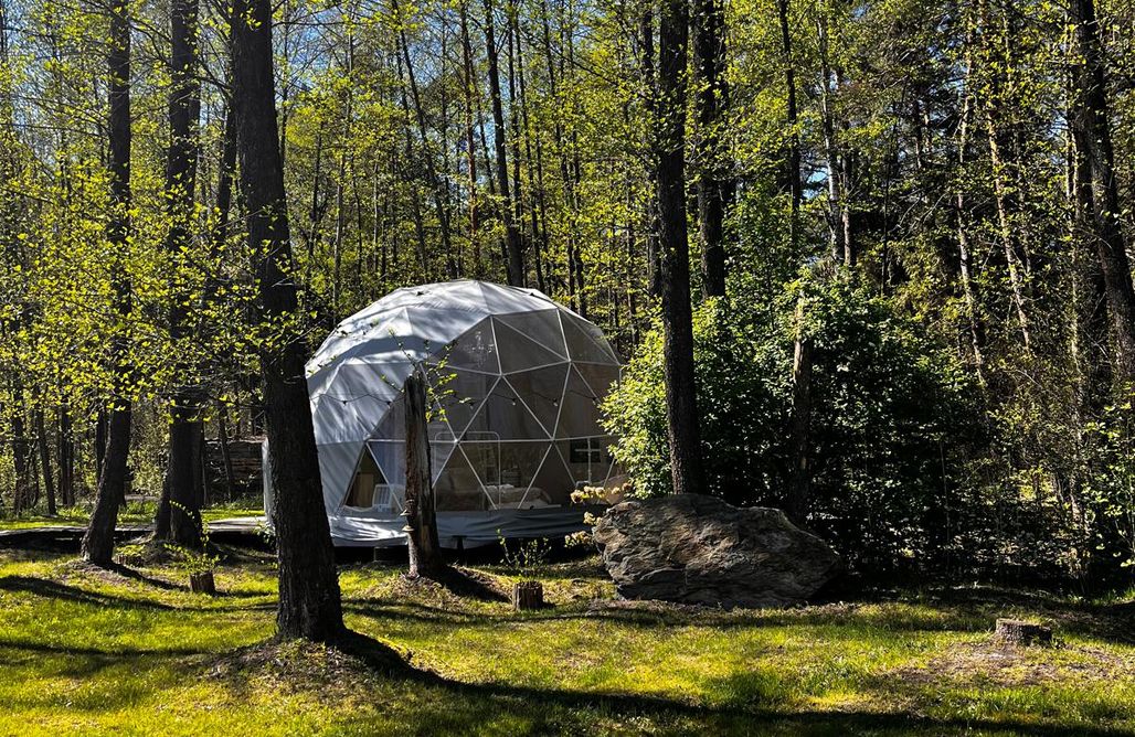 Modryniec noclegi Kopuła Diamond Glamp 2