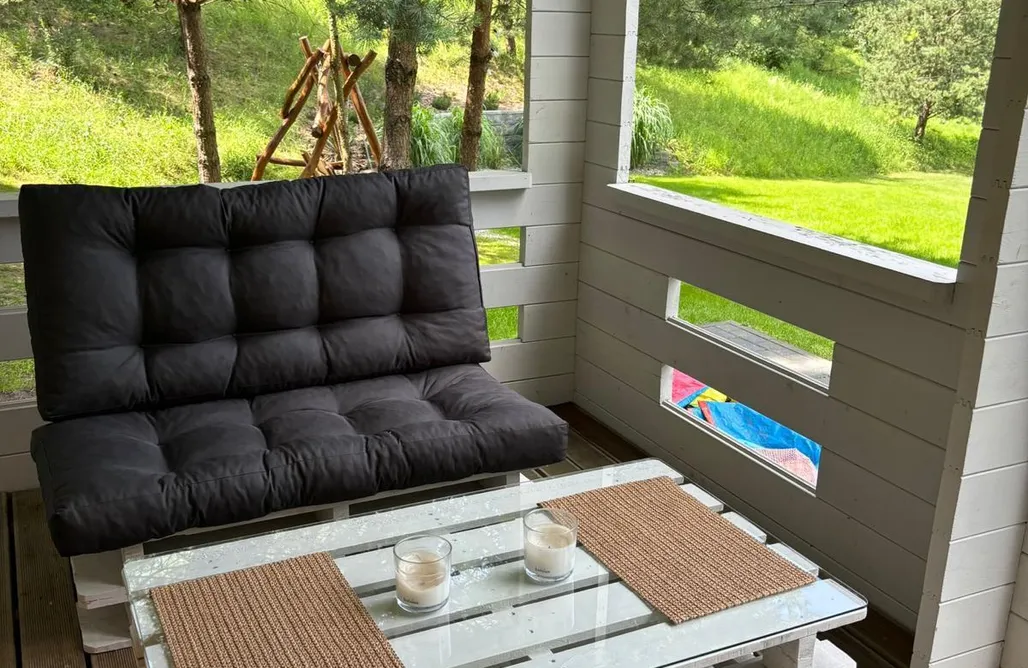 noclegi AlohaCamp Familijny domek nad jeziorem 4