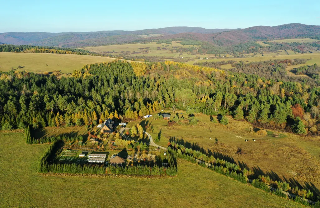 Agroturystyka z Łowiskiem 🐟 Zadnie Łuki Wegetariańska agroturystyka Bieszczady 3