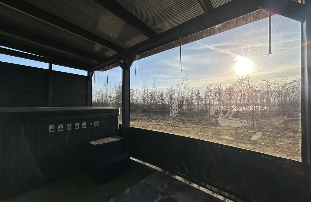 noclegi AlohaCamp Zofia23 | samotny dom z balią nad jeziorem 1