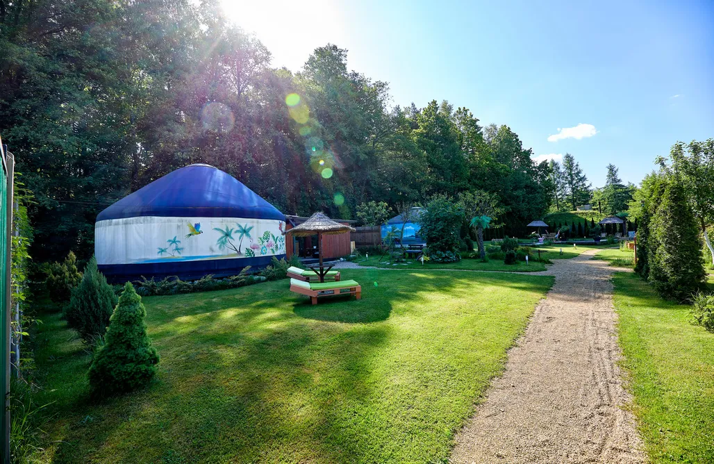 AlohaCamp Tropiki z prywatną gorącą balią  1